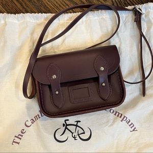 Cambridge Satchel Tiny Satchel in Port